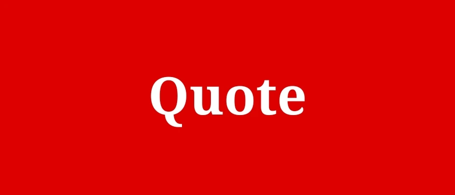 Quote